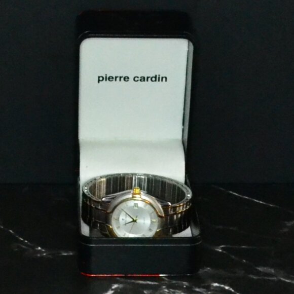 Pierre Cardin Watch 2301TS Original Box Warranty Info Tested Works Quartz - Picture 1 of 8